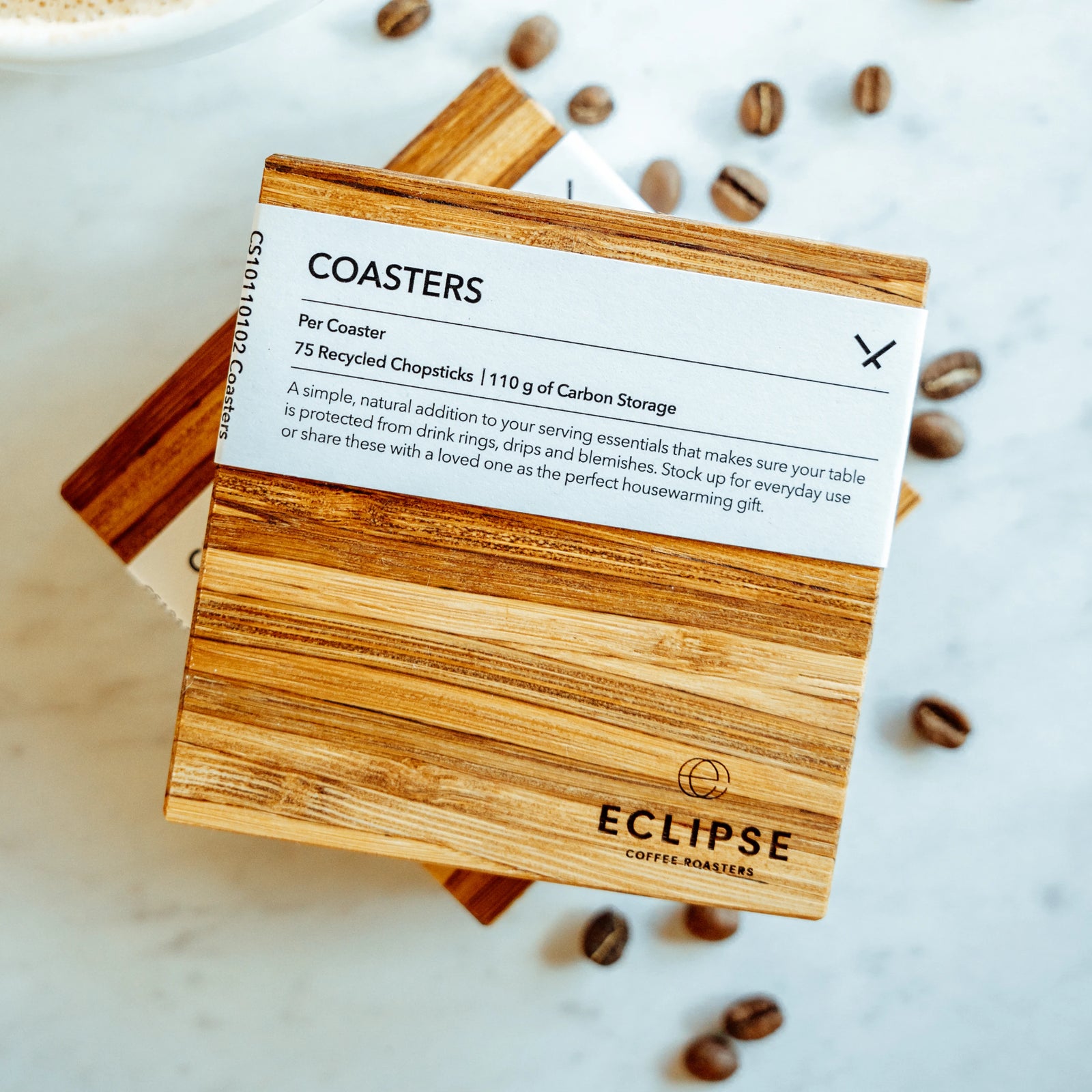 Eclipse collaboration coaster with Chop Value